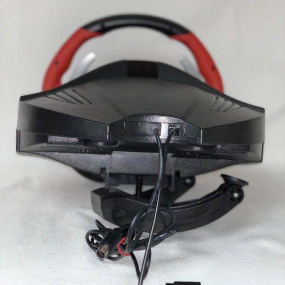 Xbox THRUSTMASTER Ferrari 458 Spider Racing Steering Wheel Pedal Video Game Car - Picture 9 of 16